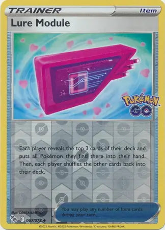 Pokémon Go Lure Module #67/78 reverse holo